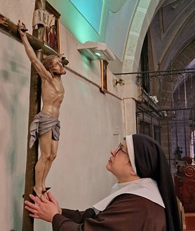 Imagen secundaria 2 - Así vive la Pasión el convento de las Clarisas de Zamora