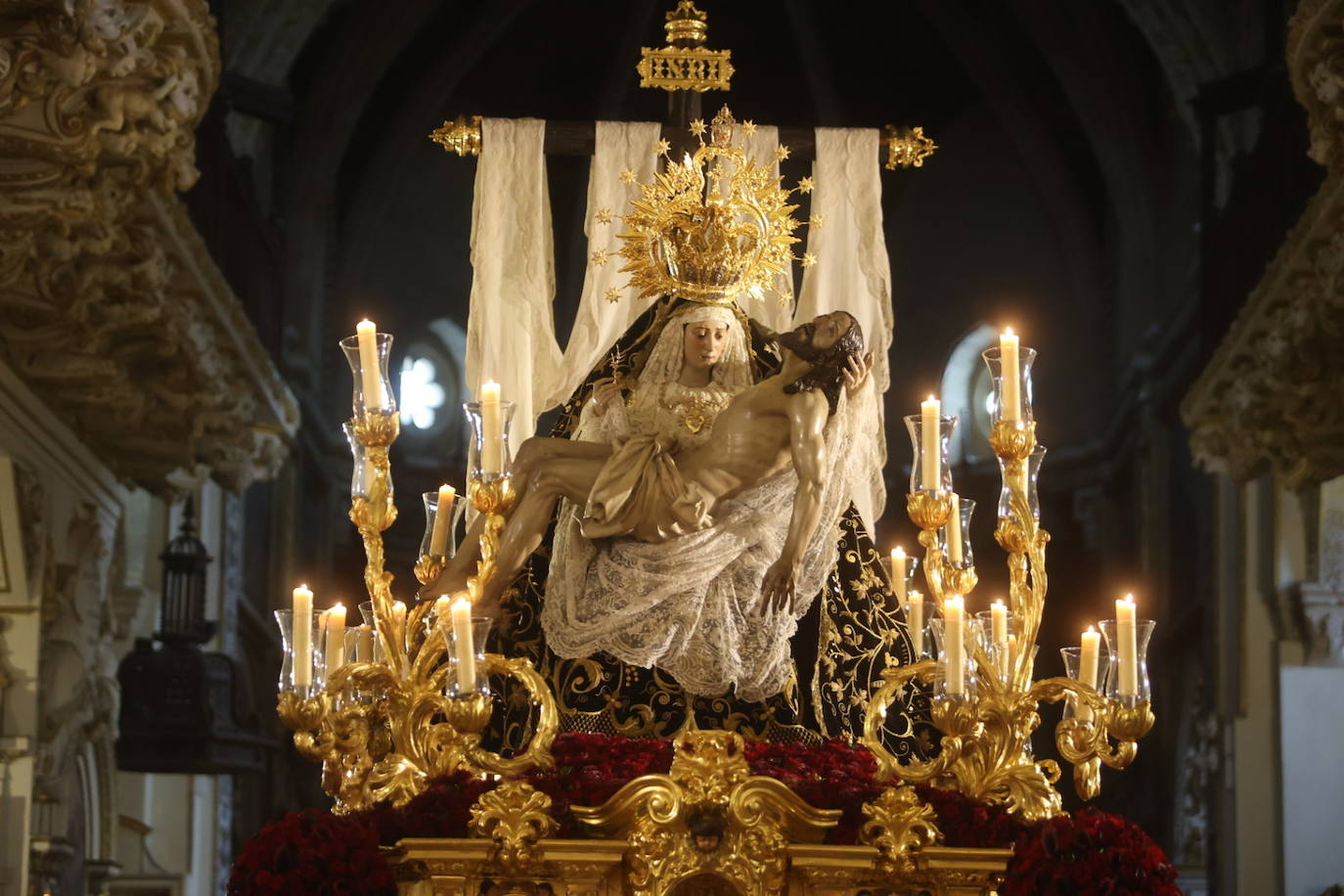 Las imágenes de la hermandad de las Angustias de la Semana Santa de Córdoba 2024