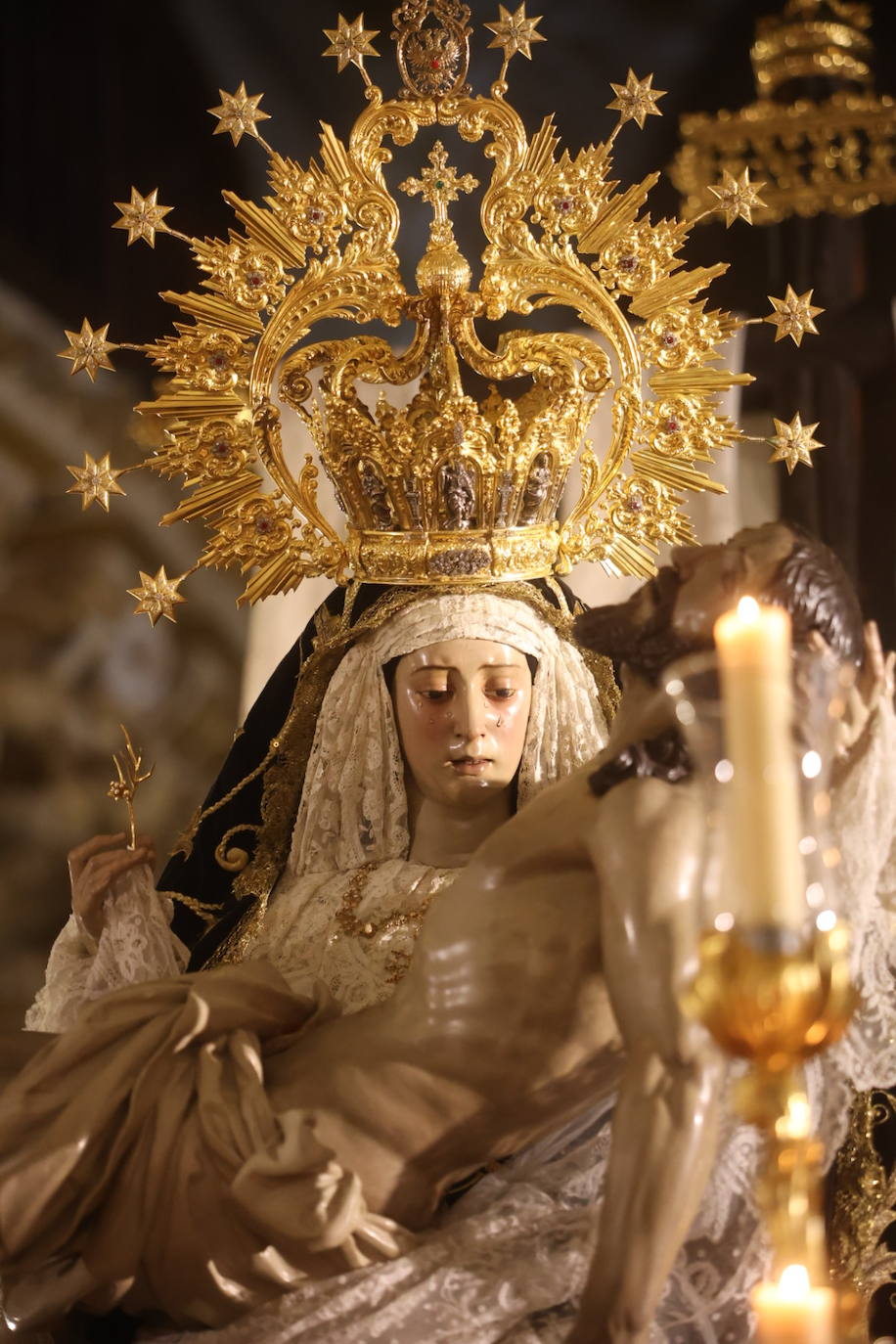 Las imágenes de la hermandad de las Angustias de la Semana Santa de Córdoba 2024