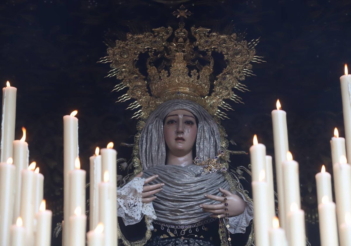 Nuestra Señora del Mayor Dolor, este Jueves Santo en San Cayetano