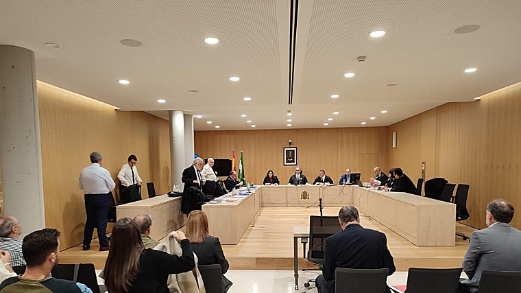 Una de las sesiones de juicio de la Rocket