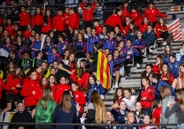 El Velódromo Luis Puig acoge una potente ceremonia de inauguración de la IV Valencia Cup Girls 2024