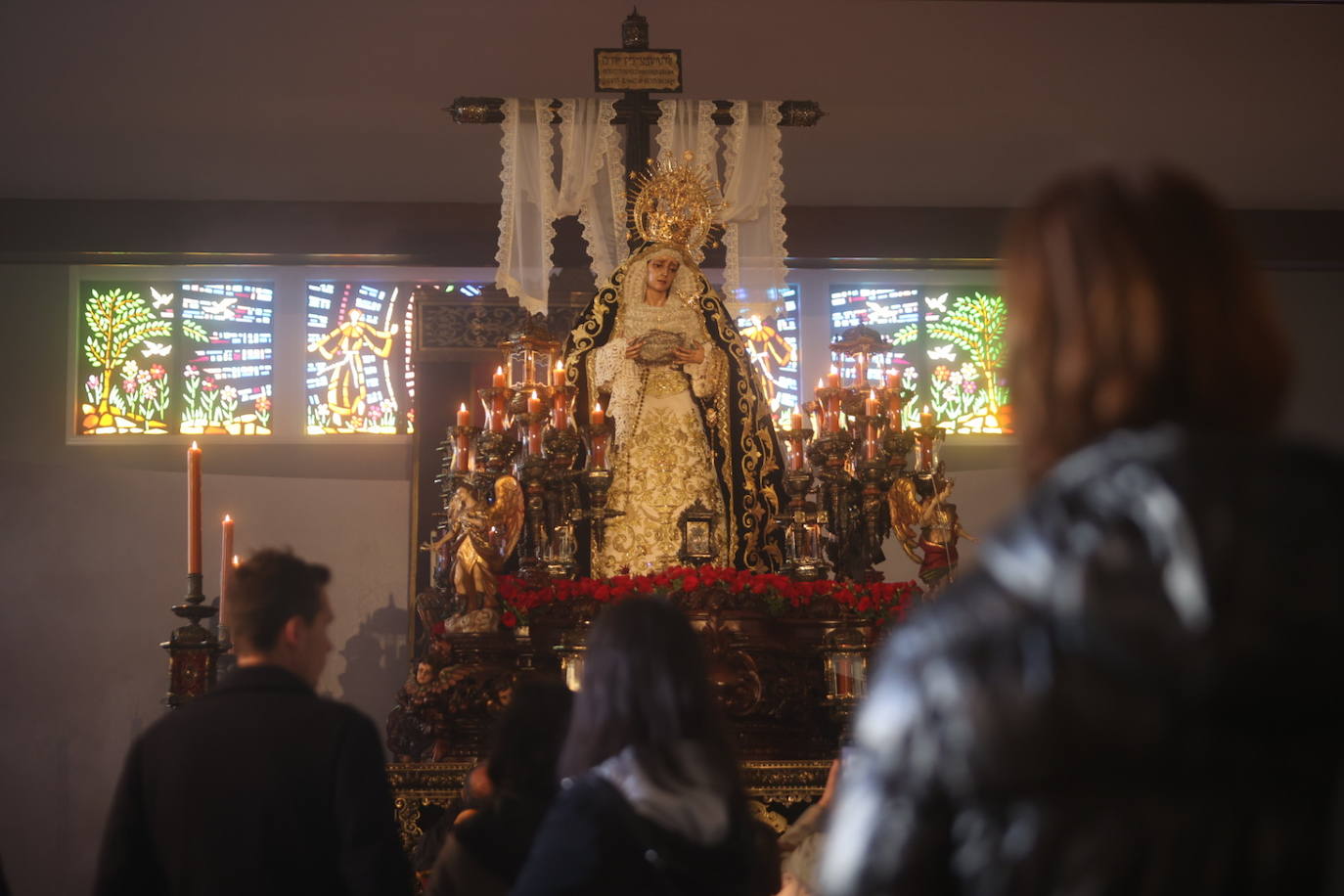 Las imágenes de la hermandad de la Soledad de la Semana Santa de Córdoba 2024