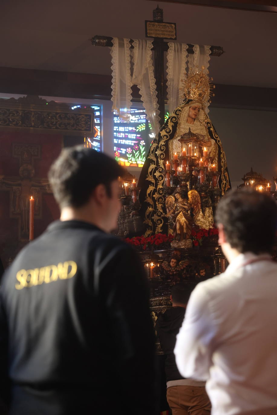 Las imágenes de la hermandad de la Soledad de la Semana Santa de Córdoba 2024