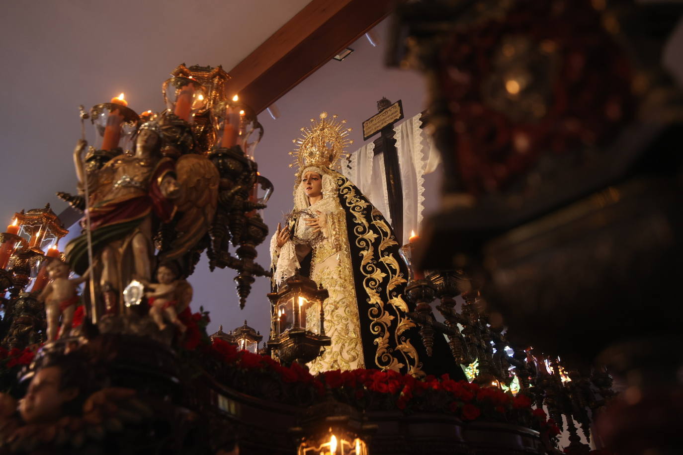 Las imágenes de la hermandad de la Soledad de la Semana Santa de Córdoba 2024