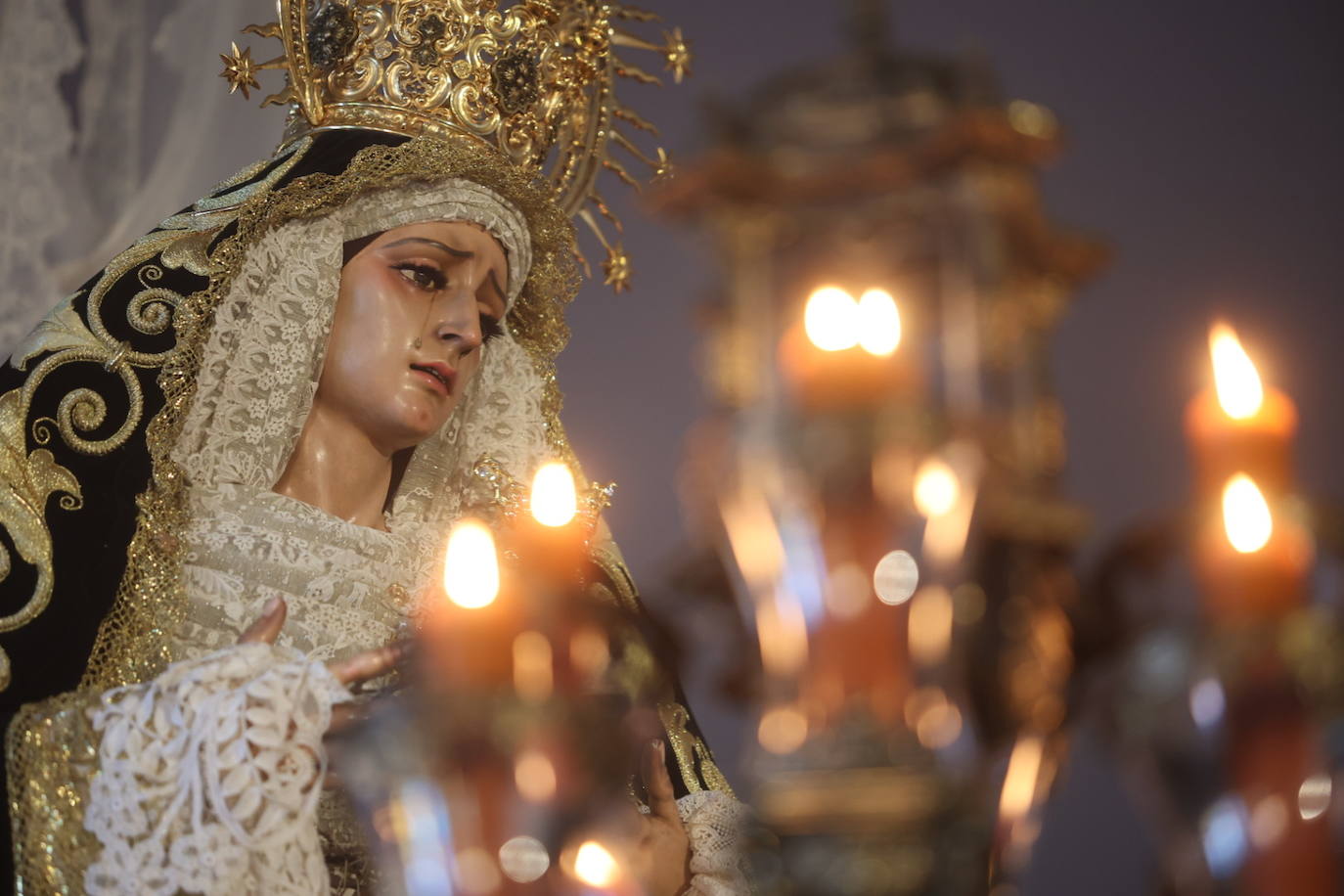 Las imágenes de la hermandad de la Soledad de la Semana Santa de Córdoba 2024