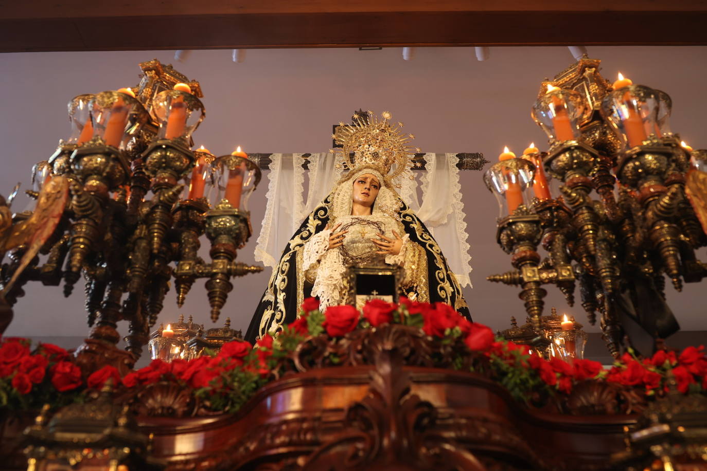 Las imágenes de la hermandad de la Soledad de la Semana Santa de Córdoba 2024