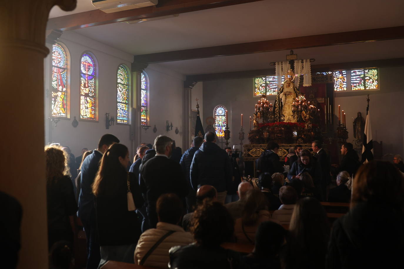 Las imágenes de la hermandad de la Soledad de la Semana Santa de Córdoba 2024