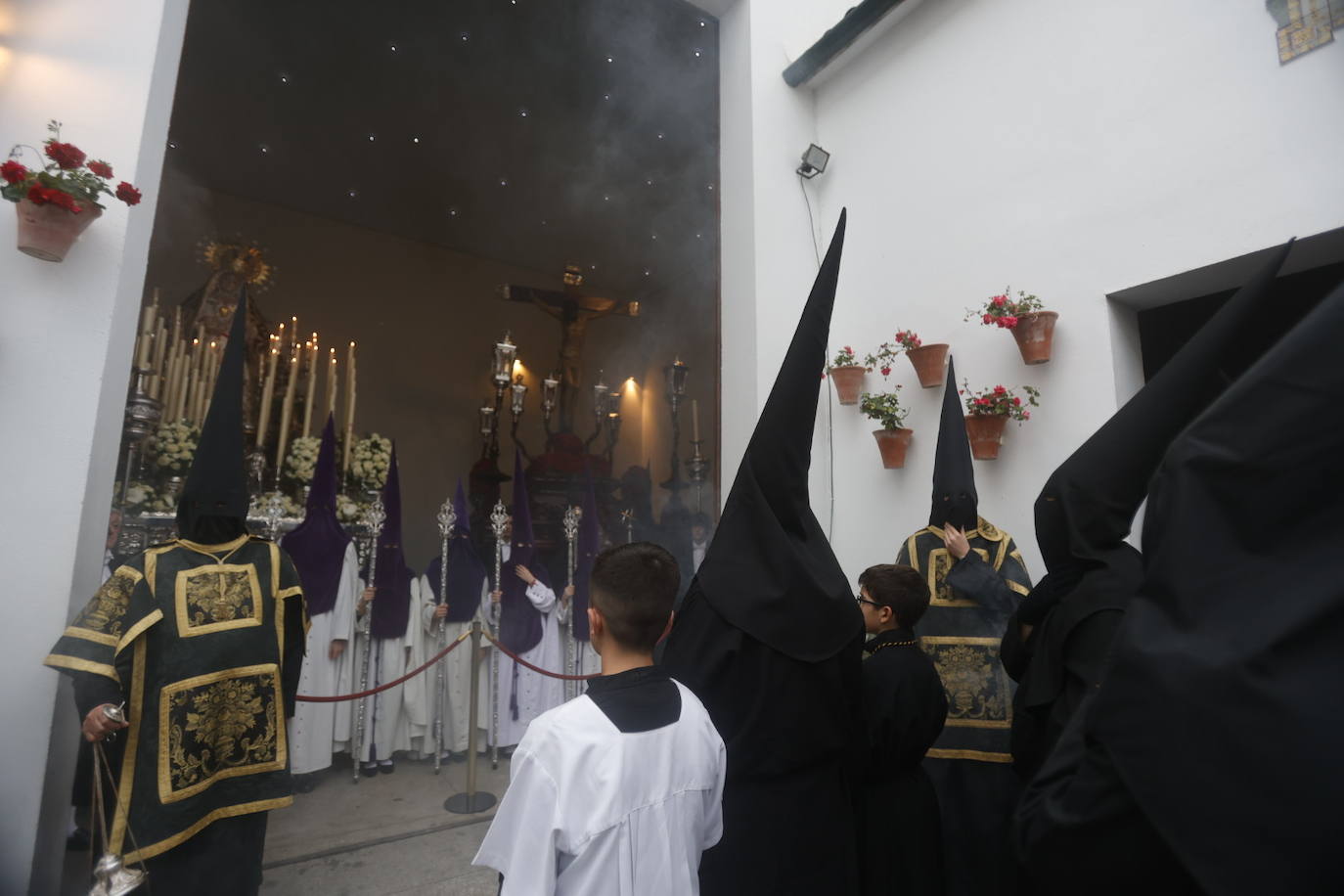 Las imágenes de la hermandad de los Dolores de la Semana Santa de Córdoba 2024