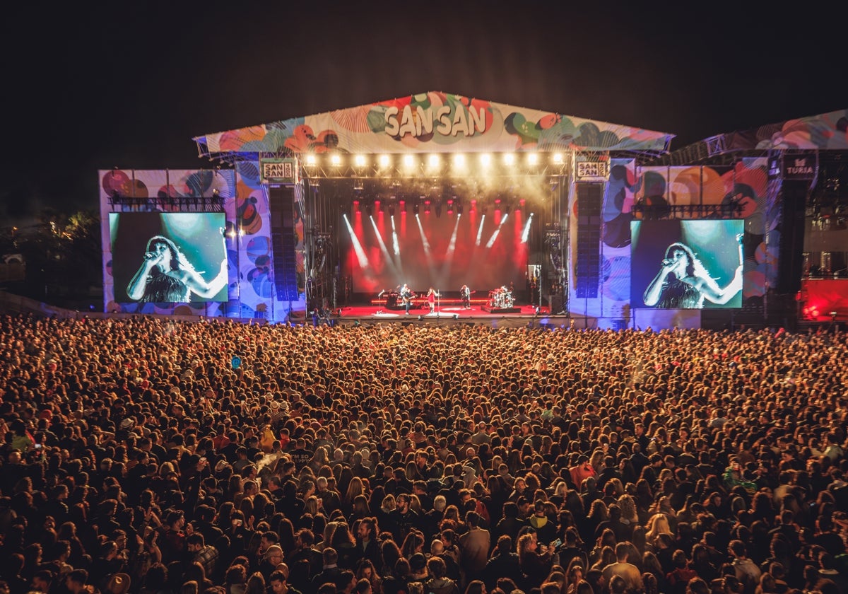 Imagen tomada en el San San Festival 2024