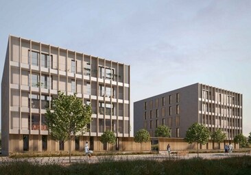 Barajas acogerá el primer edificio de viviendas de madera de Madrid