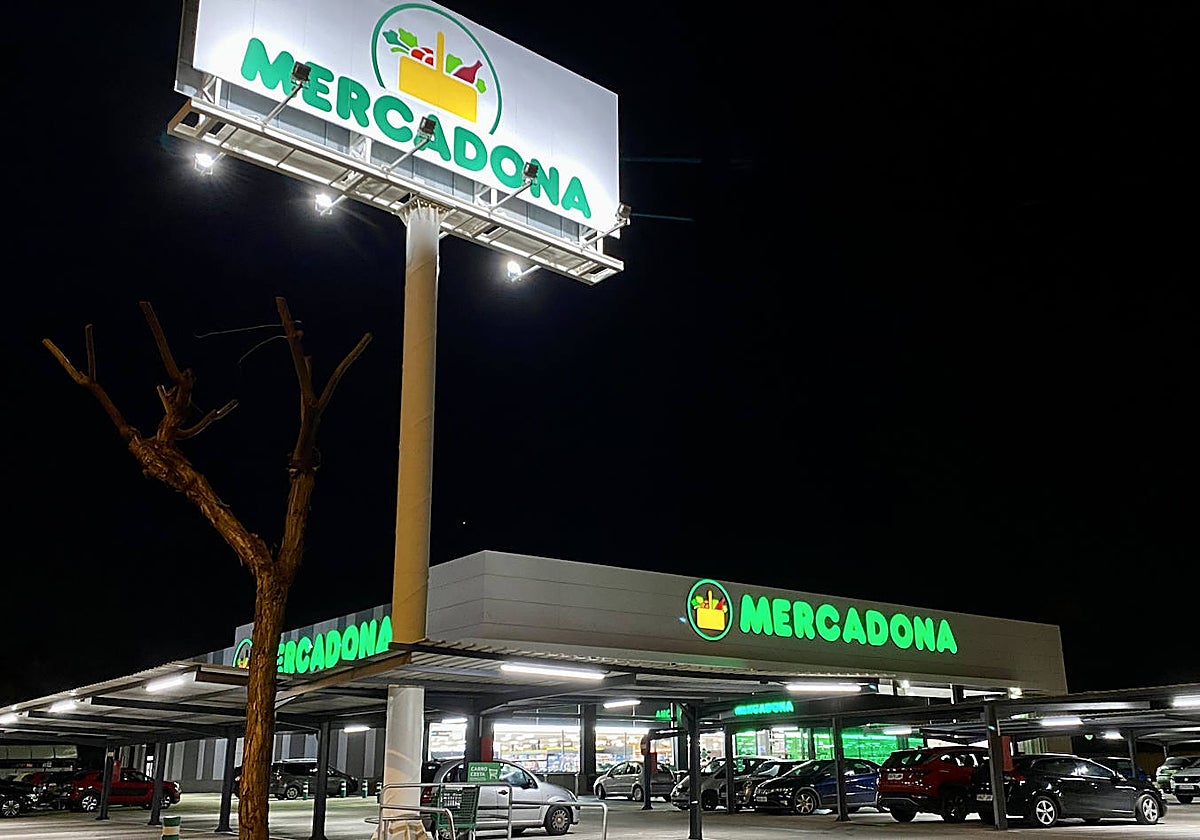 Imagen de un supermercado de Mercadona en Alicante
