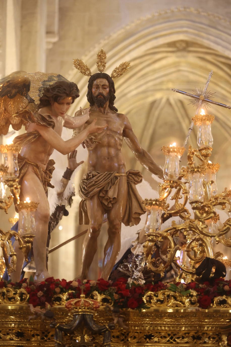 Las imágenes de la hermandad del Resucitado en la Semana Santa de Córdoba 2024