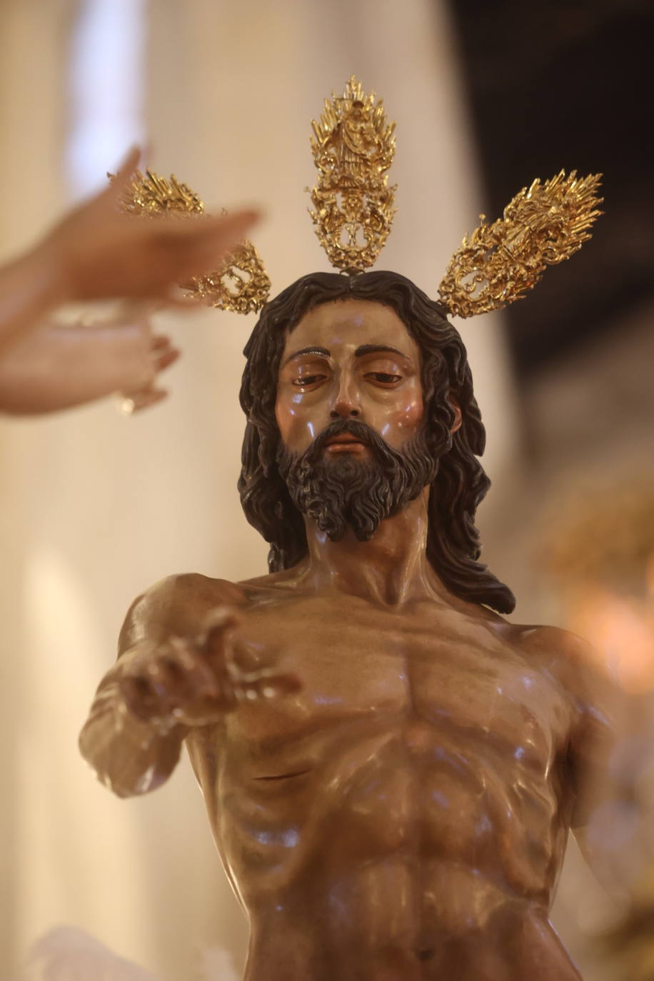 Las imágenes de la hermandad del Resucitado en la Semana Santa de Córdoba 2024
