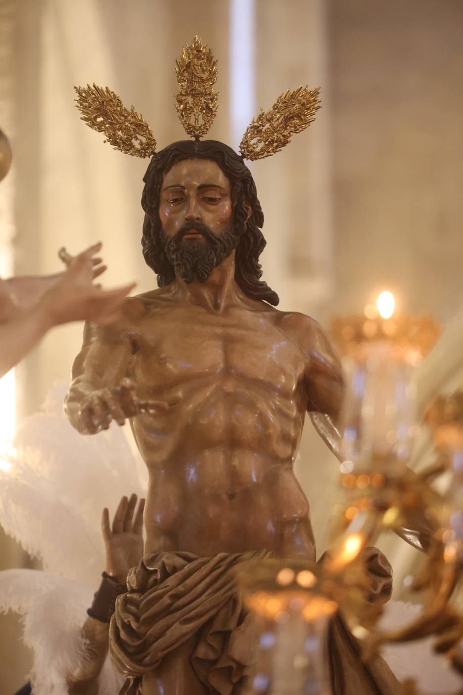 Las imágenes de la hermandad del Resucitado en la Semana Santa de Córdoba 2024