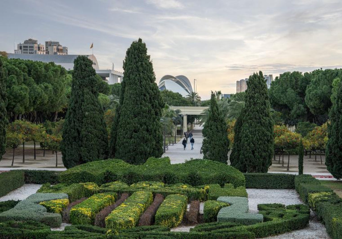Imagen de archivo del Jardín del Turia de Valencia