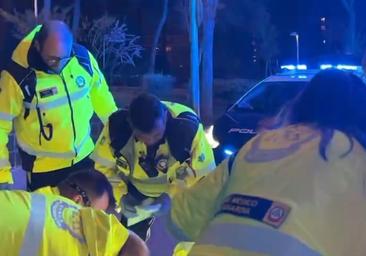 Tres detenidos, dos de ellos menores, por atacar con un arma blanca a un joven de 18 años durante una reyerta en Vallecas