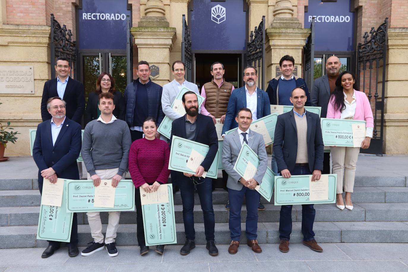 Las imágenes del reconocimiento de la Universidad de Córdoba a los mejores profesores