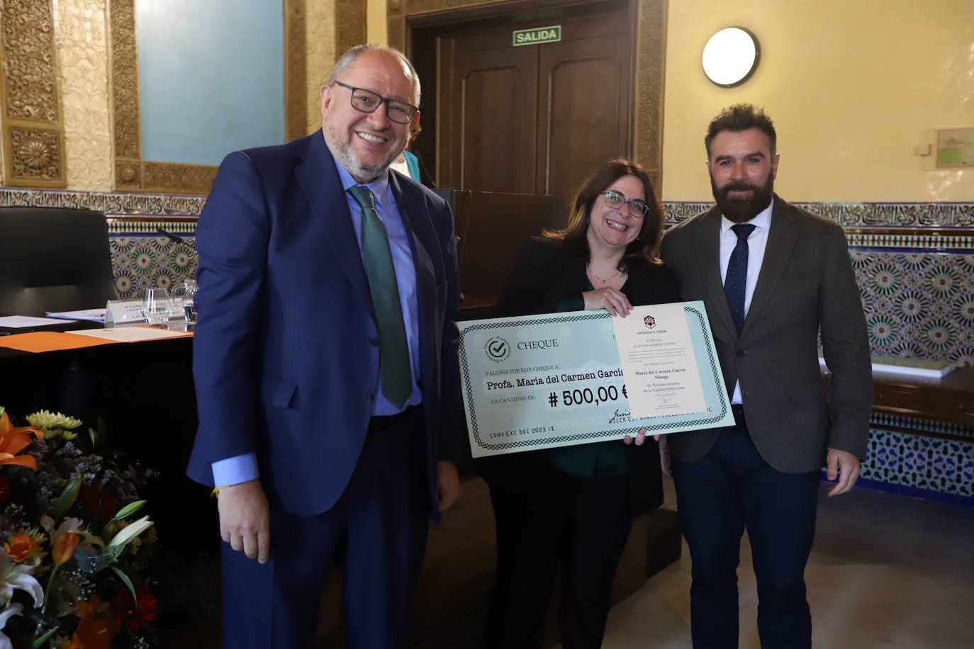 Las imágenes del reconocimiento de la Universidad de Córdoba a los mejores profesores