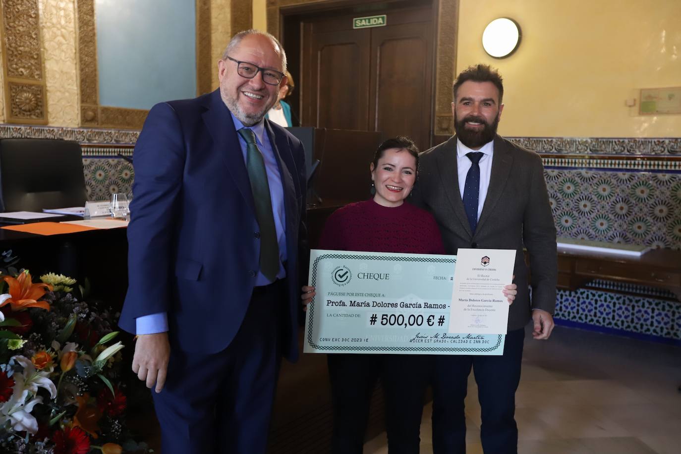 Las imágenes del reconocimiento de la Universidad de Córdoba a los mejores profesores