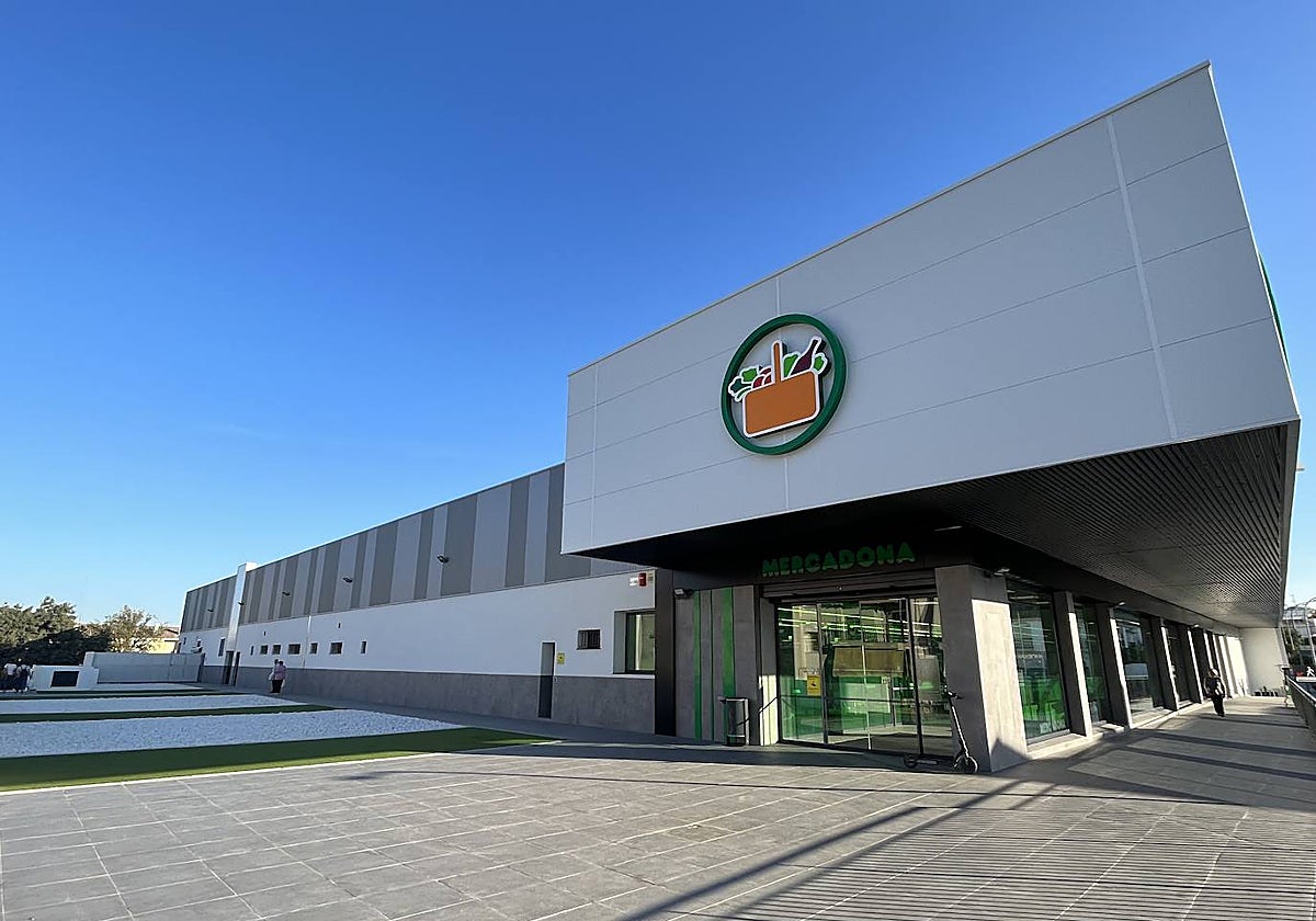 Imagen de un supermercado de Mercadona en Andalucía