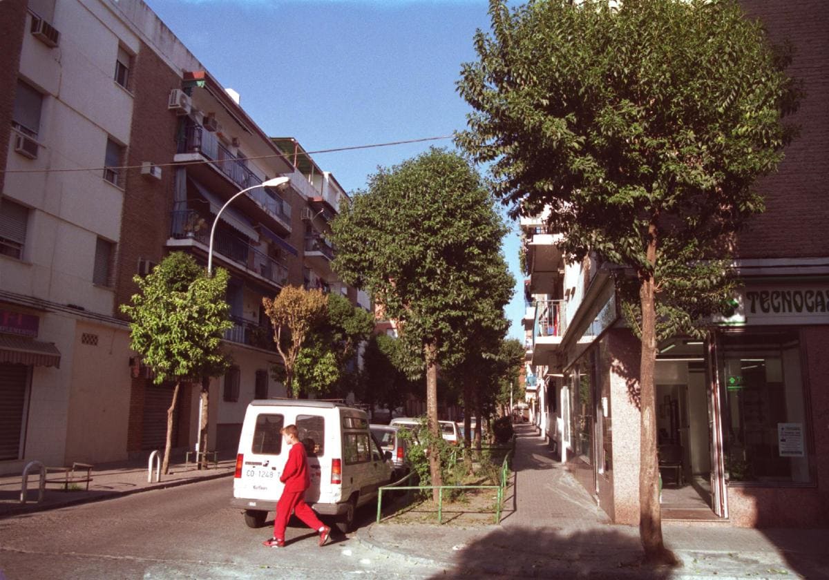 Imagen del barrio de la Fuensantilla, en el que una persona ha sido hallada sin vida en un piso