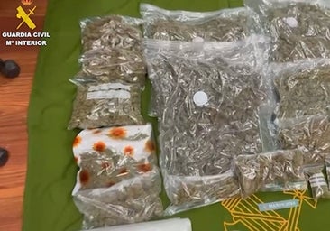 Más de 400 kilos de marihuana y hachís y 58 mil euros en efectivo: cae una trama dedicada a la venta de droga en Fuencarral
