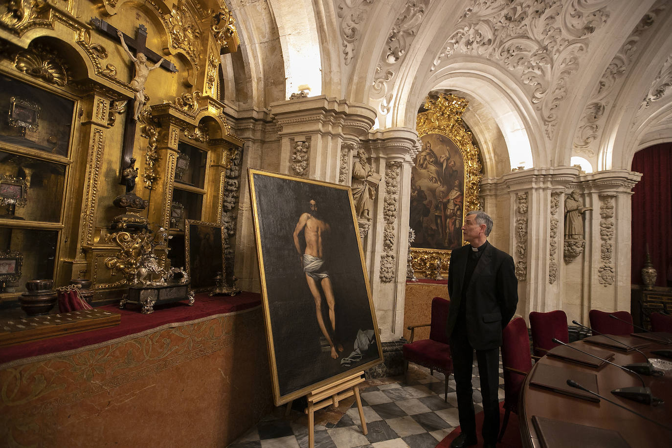 Fotos: al detalle, el cuadro de Alonso Cano adquirido por el Cabildo Catedral de Córdoba
