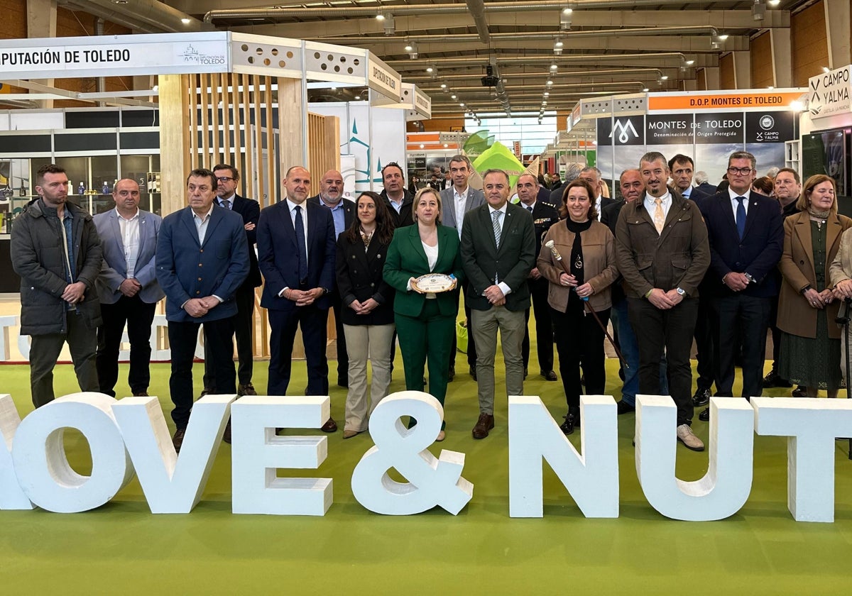 José Julián Gregorio y Conchi Cedillo durante la inauguración de la Feria Avoe&Nuts