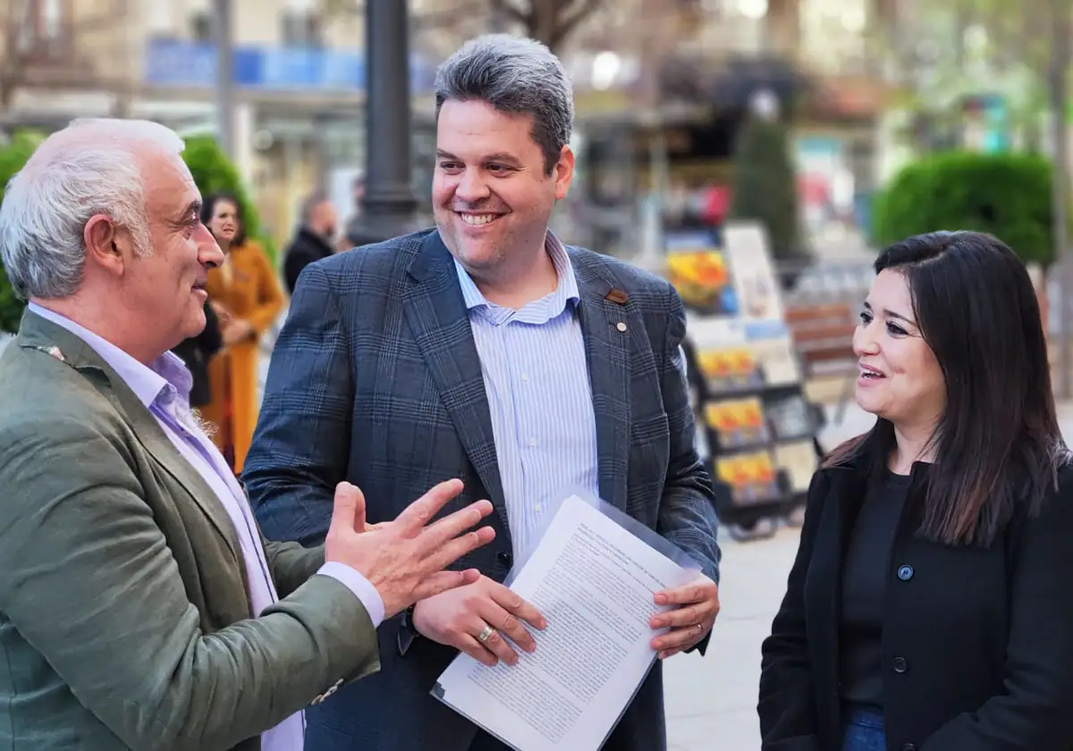 Amabel Avarde, el pasado lunes, cuando se formalizó la moción de censura en Maracena