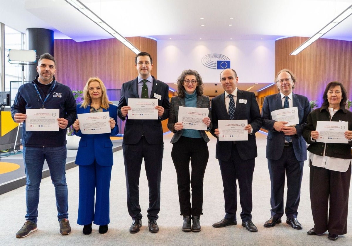 Acto de presentación del Pacto de Profesionales en defensa del Estado de Derecho