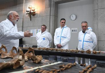 El Gobierno llevará a la ONU las leyes de memoria de PP-Vox y Sánchez visita por sorpresa el Valle de Cuelgamuros