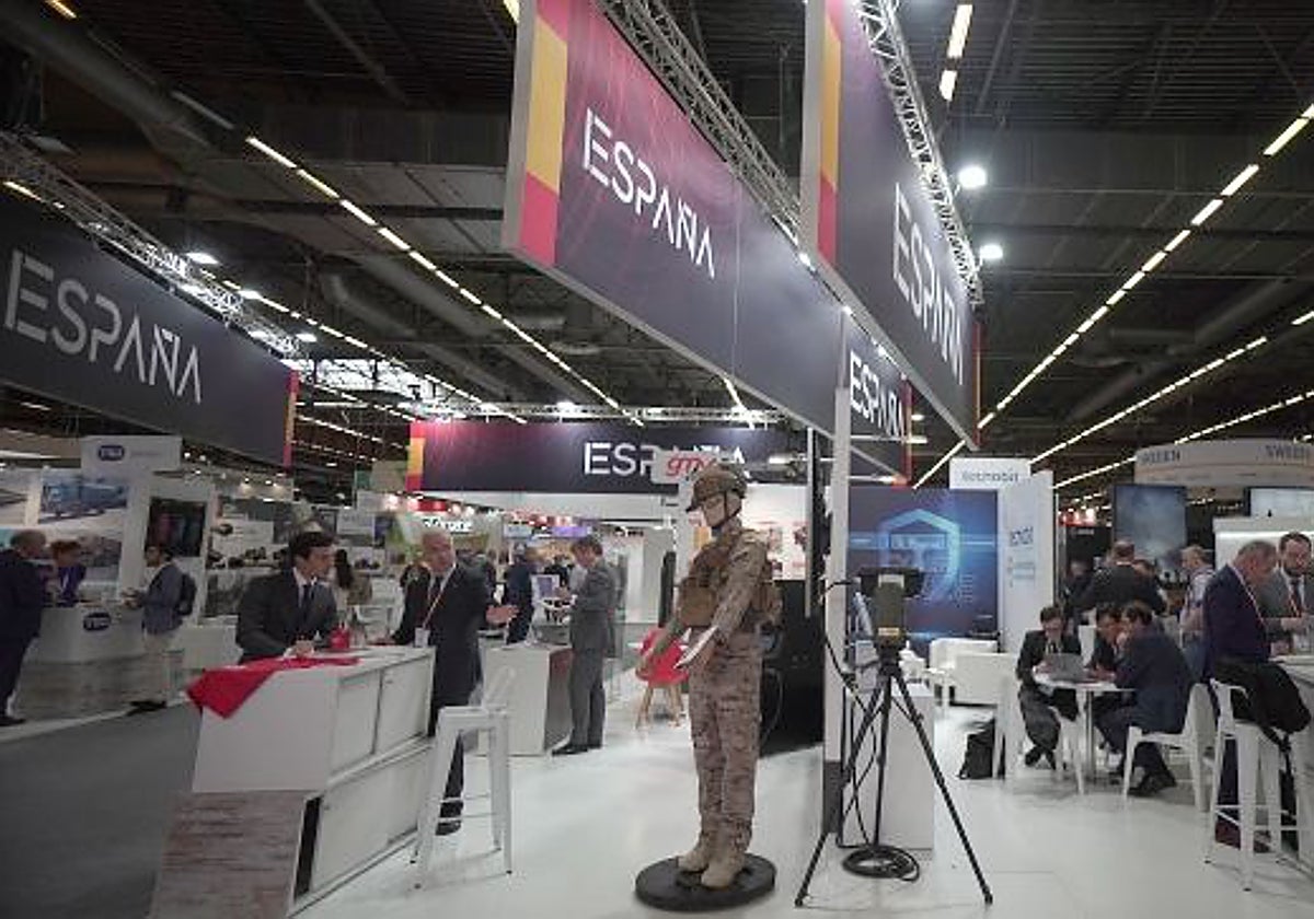 Stand de España en una feria