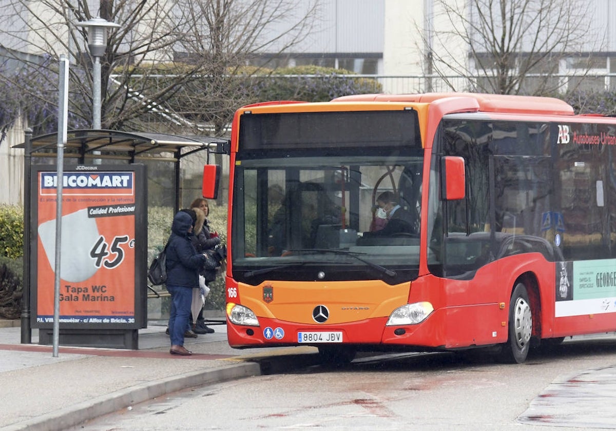 Autobús urbano de Burgos, en una imagen de archivo