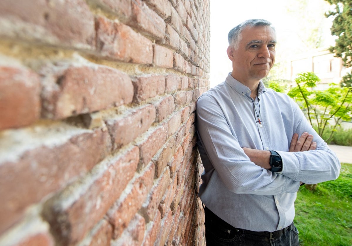 Pedro Huerta, en la Casa del Cristo de El Pardo de Madrid