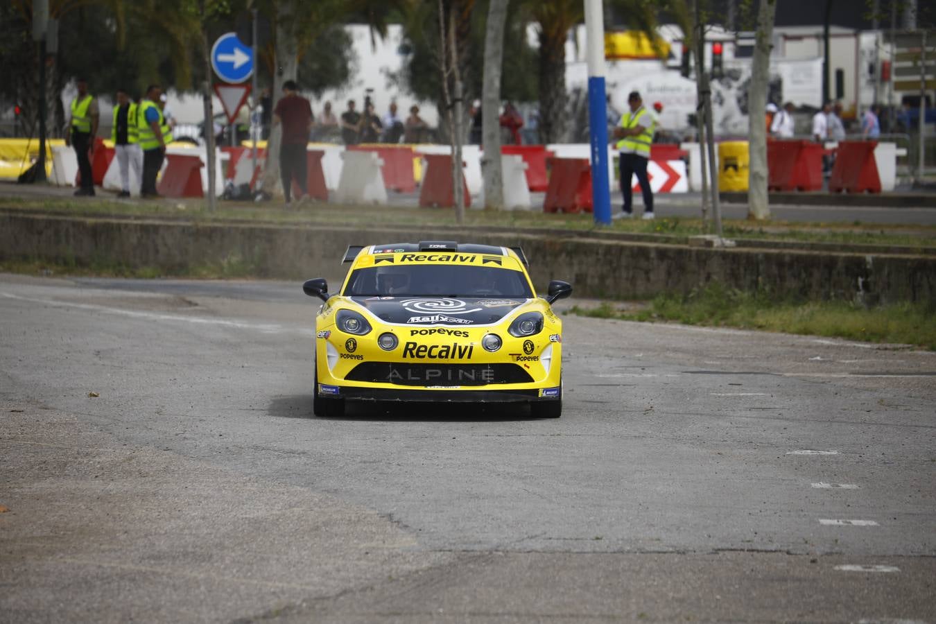 Las mejores imágenes del trepidante tramo urbano del Rallye Sierra Morena 2024