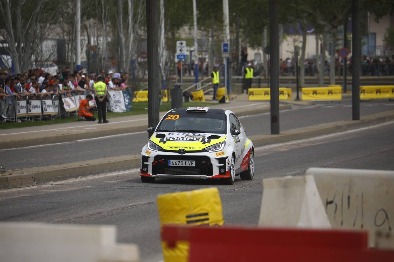 Las mejores imágenes del trepidante tramo urbano del Rallye Sierra Morena 2024