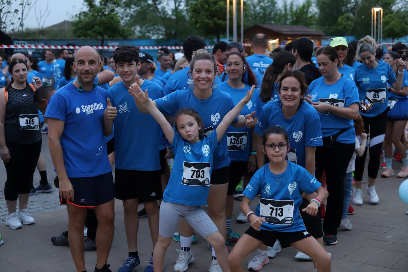 Las imágenes de la solidaria Carrera por el Autismo en Córdoba