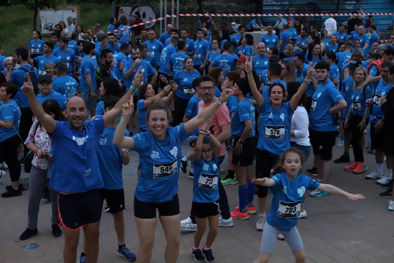 Las imágenes de la solidaria Carrera por el Autismo en Córdoba