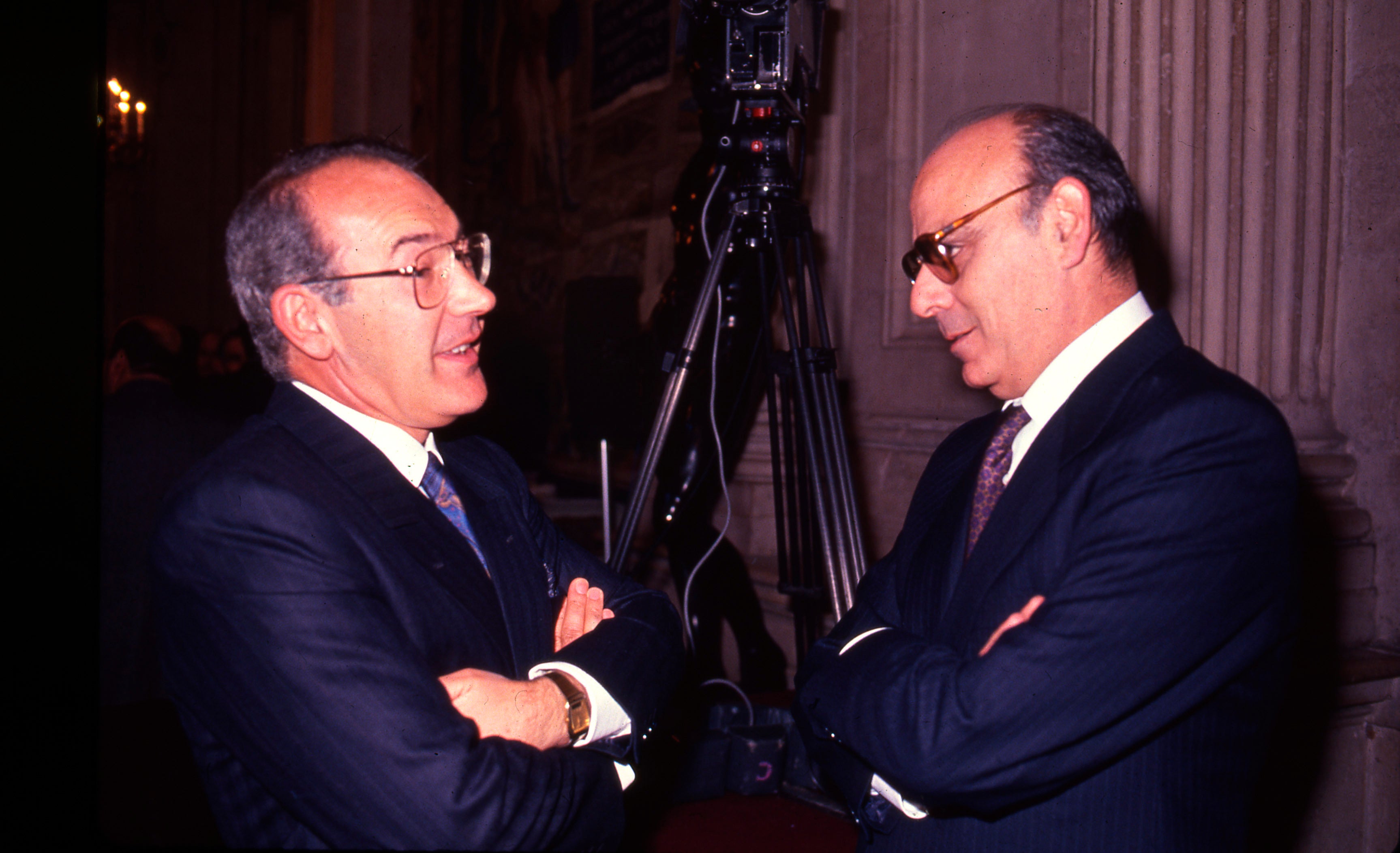 José Antonio Ardanza en 1988, en el X aniversario de la Constitución