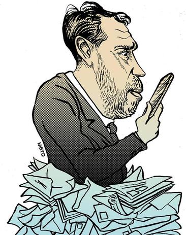 «Reciba un atento saludo, Sr. Puente»