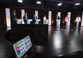 Todos los partidos contra el PNV por la gestión de la sanidad en el primer debate de la campaña