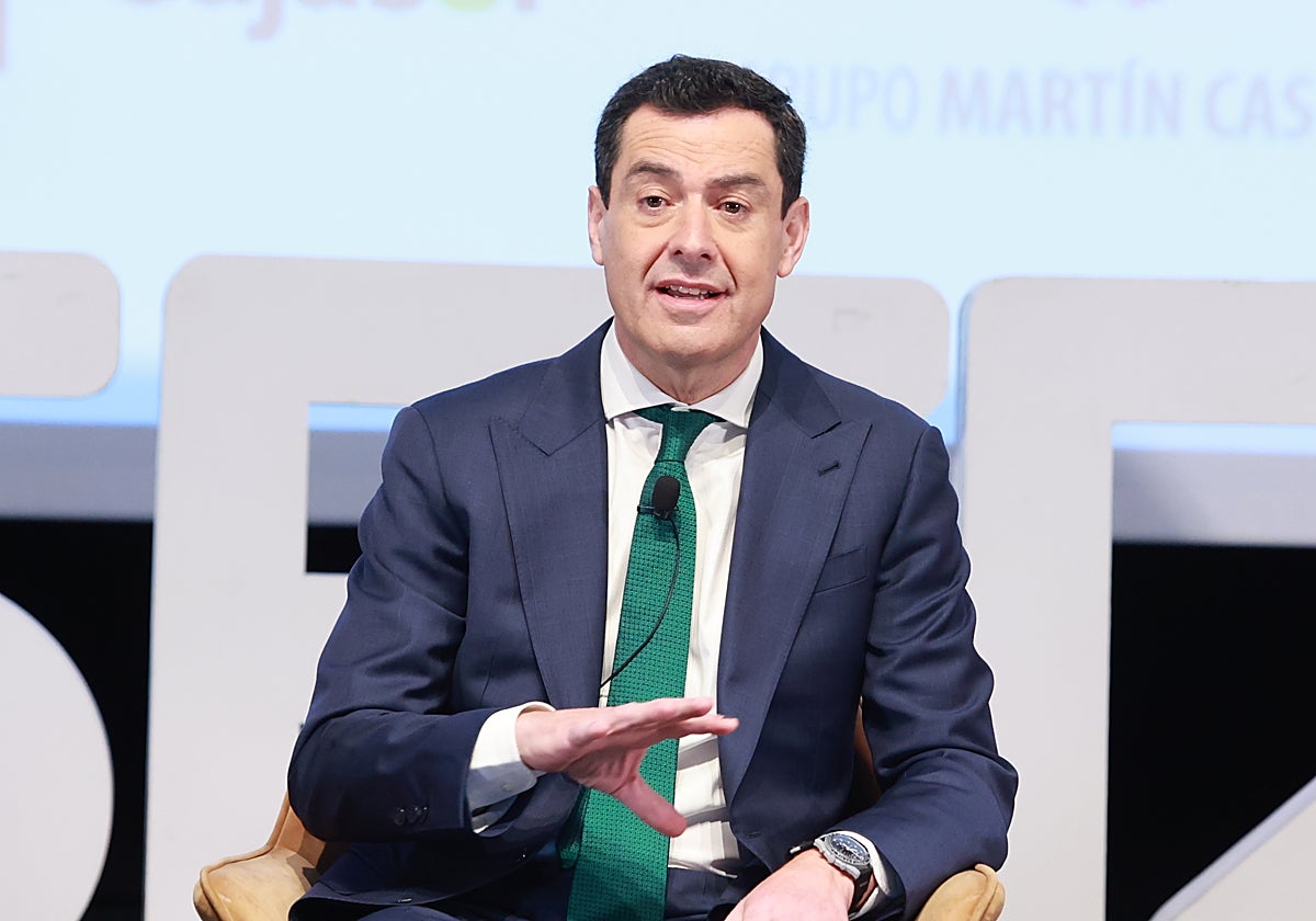 Moreno durante su participación en el foro donde ha hecho el anuncio