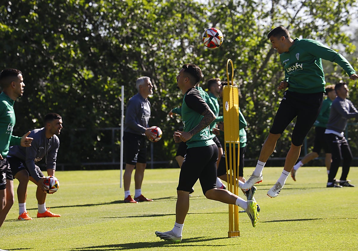 El Córdoba CF se ejercita hoy en la Ciudad Deportiva