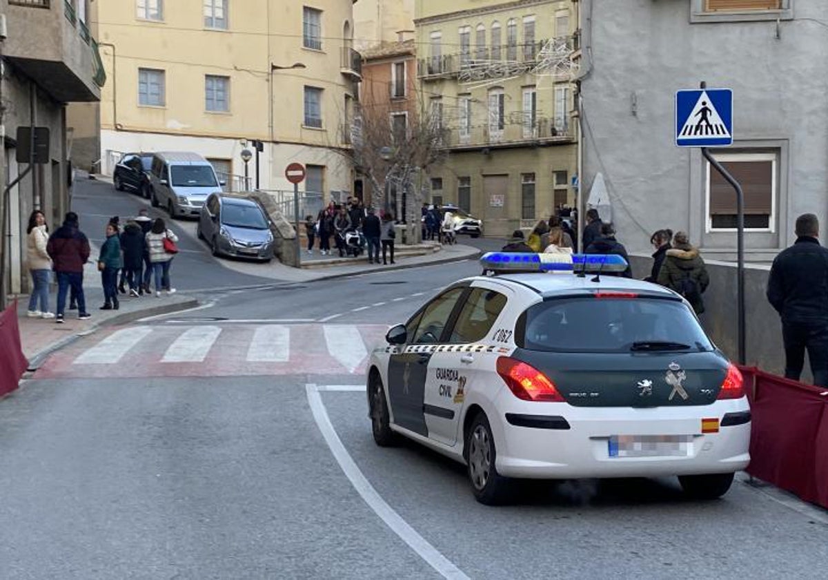 Imagen de archivo de un coche patrulla de la Guardia Civil