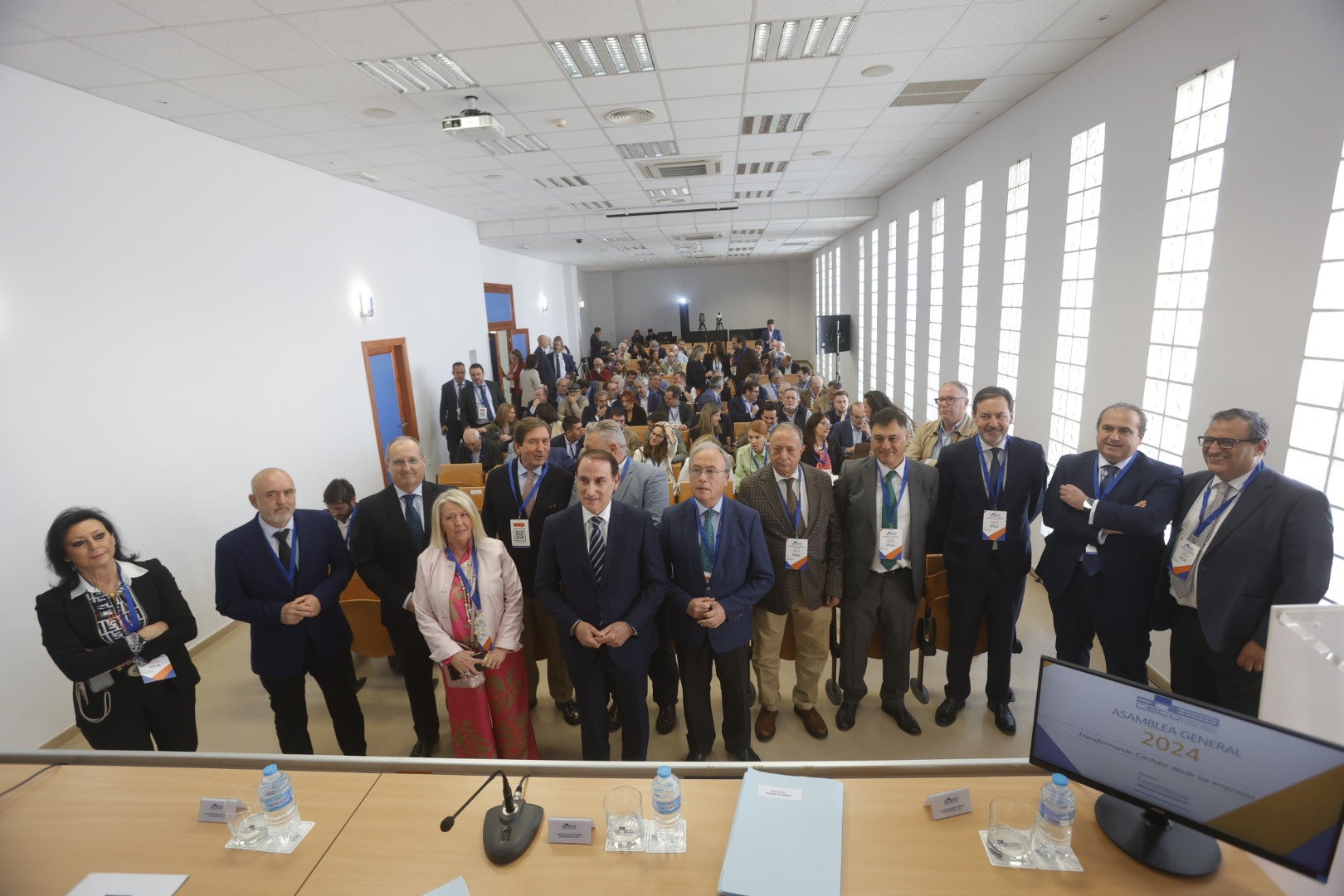 Las imágenes de la asamblea general de la patronal cordobesa CECO