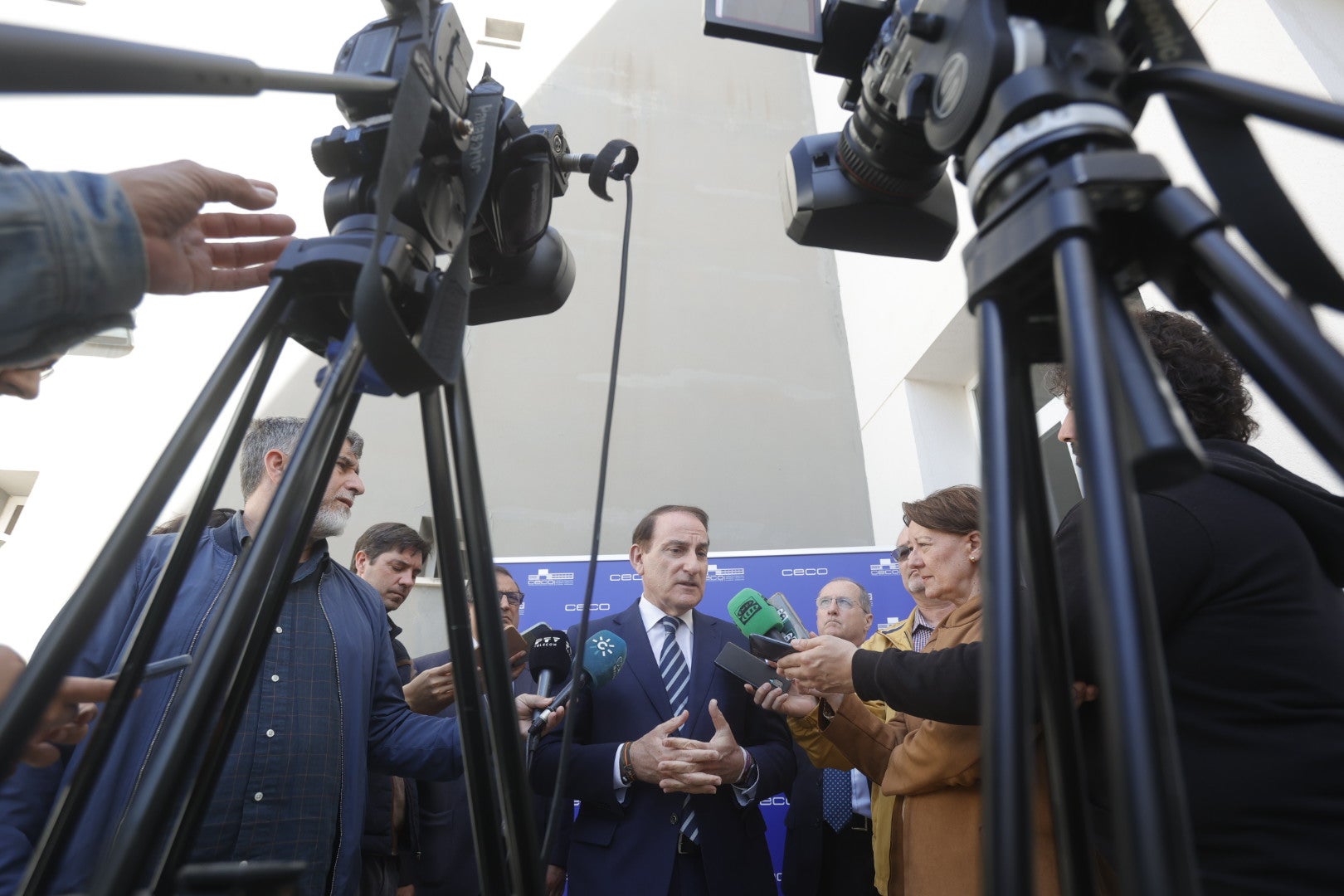 Las imágenes de la asamblea general de la patronal cordobesa CECO