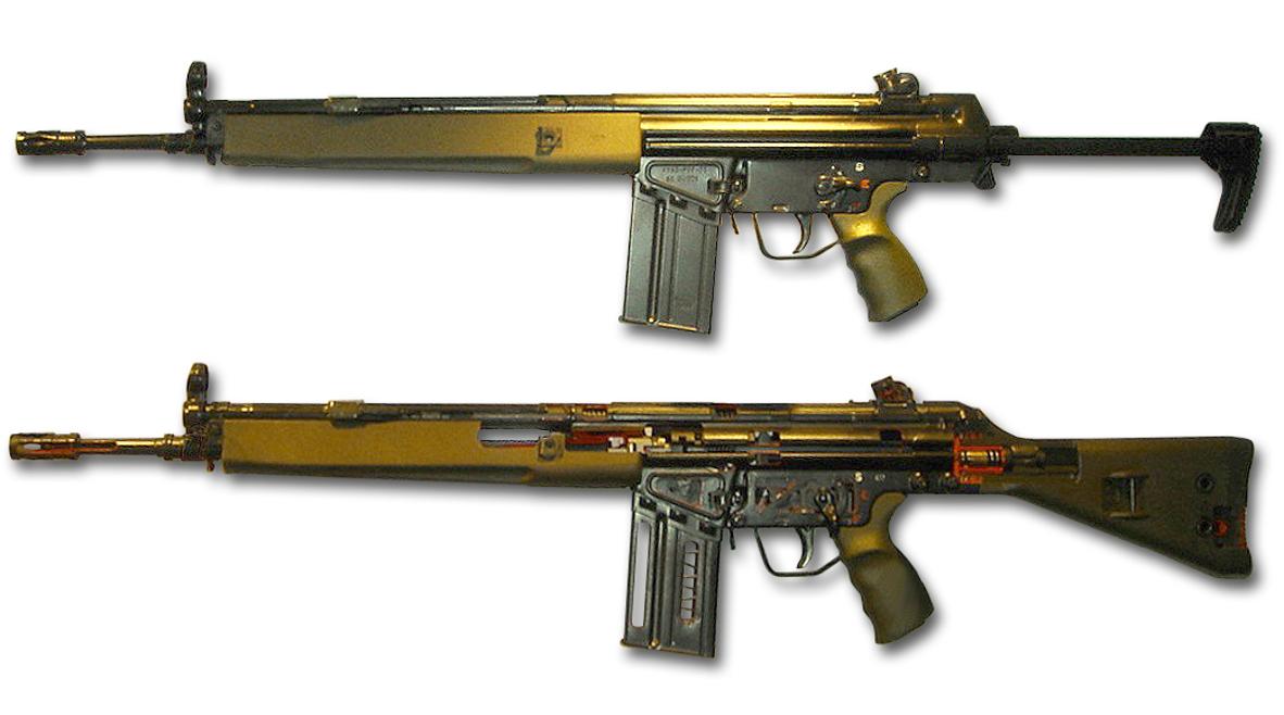 Modelos del fusil de asalto G3 de la empresa Heckler & Koch