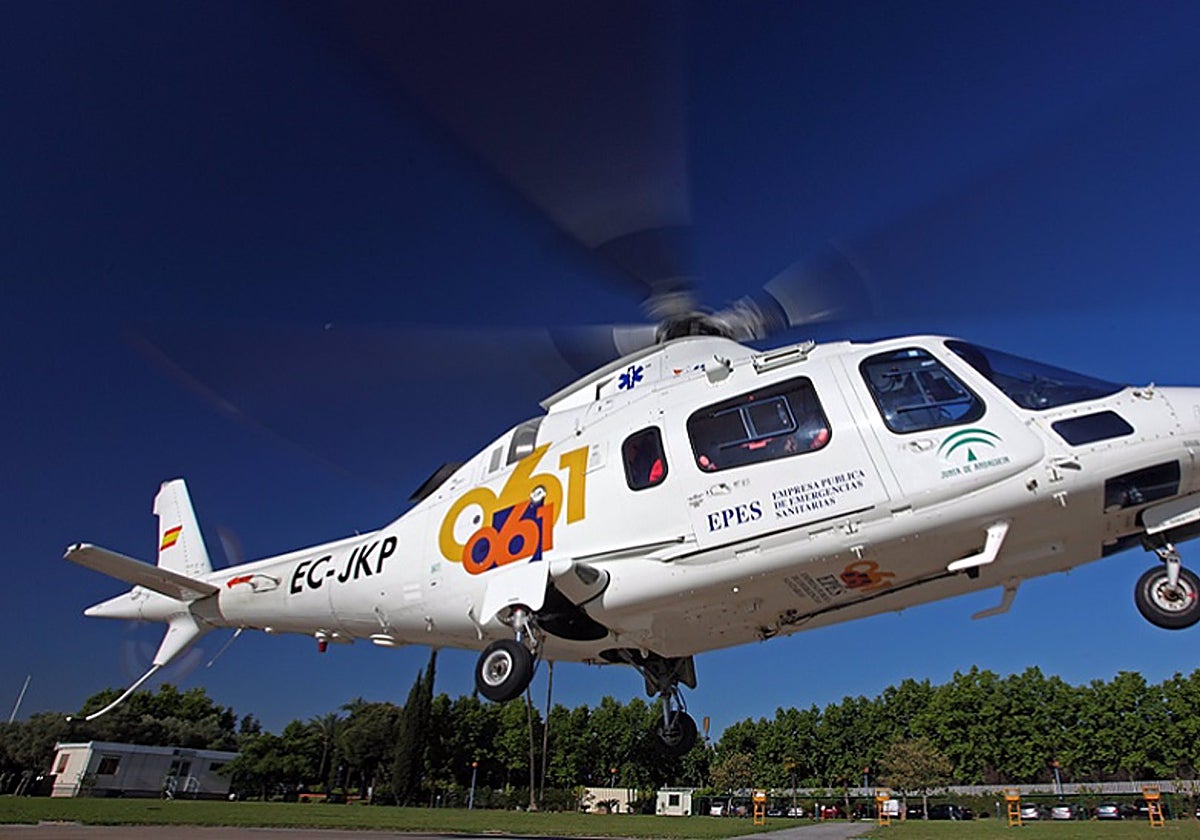 Helicóptero del Centro de Emergencias Sanitarias 061