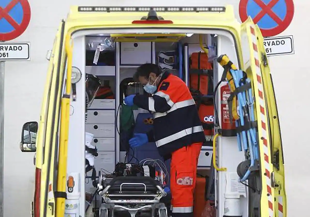 Los servicios de emergencia no pudieron hacer nada salvo certificar la muerte del trabajador